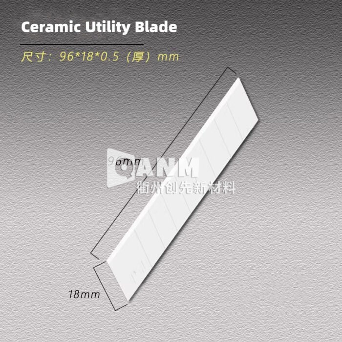 Premium Durable Ceramic Utility Blade Snap Off Blade 18mm Cutter Knife Blade Replacement
