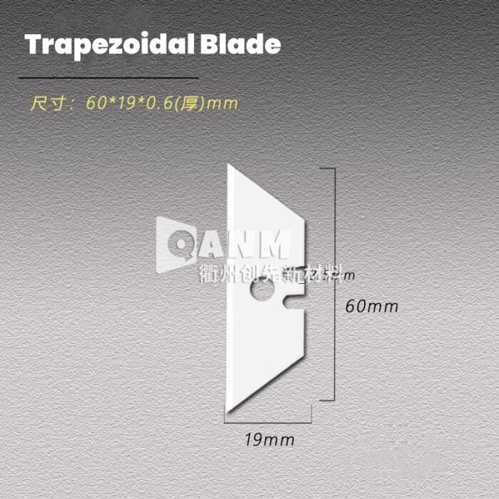 Trapezoid Industrial Ceramic Blade Box Cutter Utility Knife Blade Martor Industrial Blades One Blade Replacement - Image 3