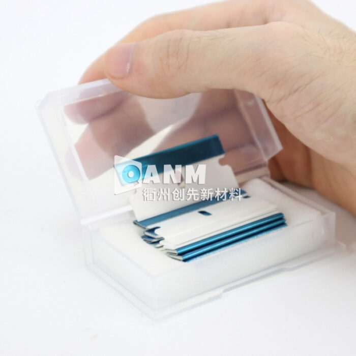 Zirconia ceramic single-sided blade for foot repair, mobile phone repair, scraping, glue cutting, paper cutting ceramic razor blade