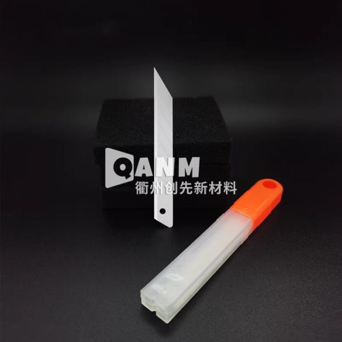 Ceramic 30 degree sharp angle small art blade 9mm sharp angle car film insulation bag making machine sharp blade - Image 4
