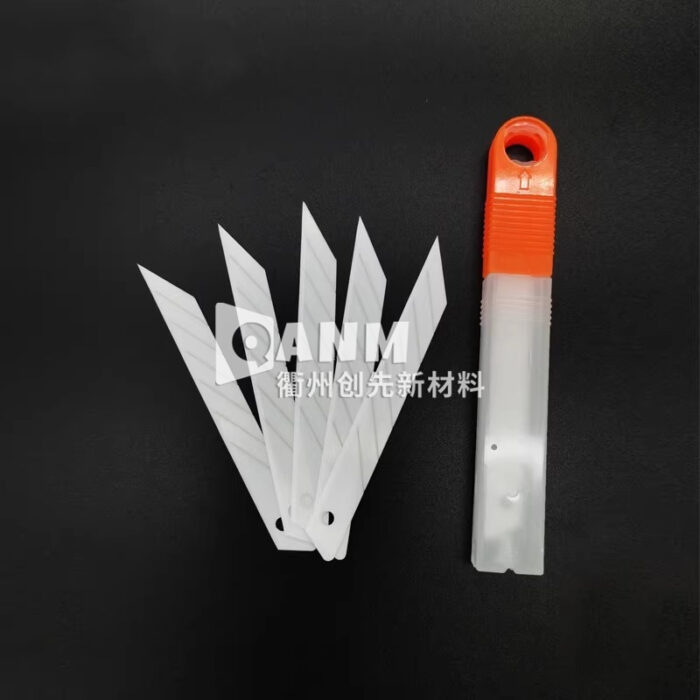 Ceramic 30 degree sharp angle small art blade 9mm sharp angle car film insulation bag making machine sharp blade - Image 5