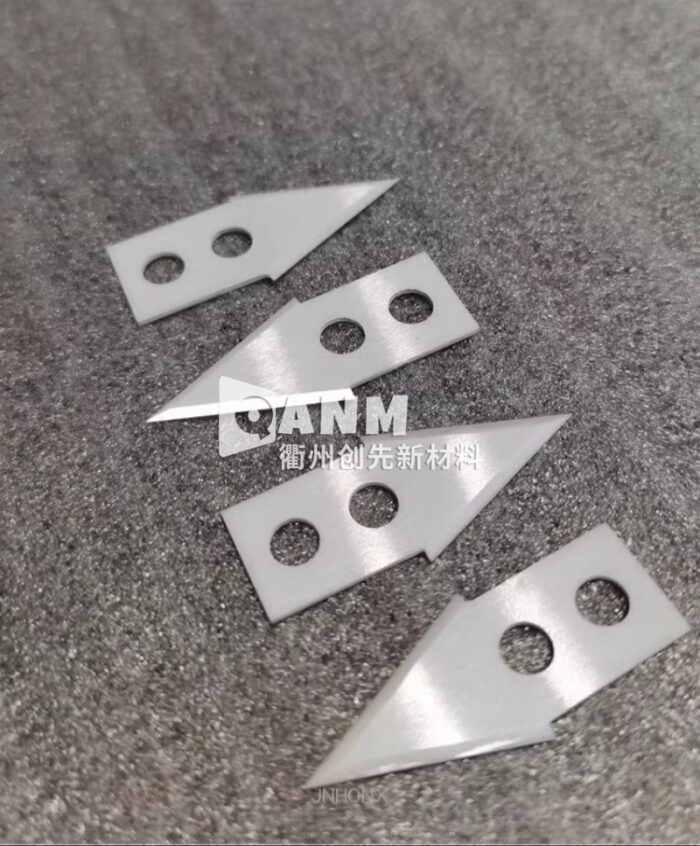 New ceramic slitting blade arrow shaped blade zirconia ceramic manufacturer direct sales laminating machine special blade - Image 4