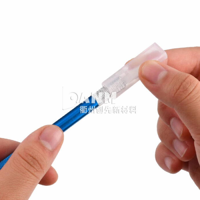 Ceramic carving blade, sharp surgical blade, hand tent, art model, rubber stamp, scratch printing, engraving paper - Image 4