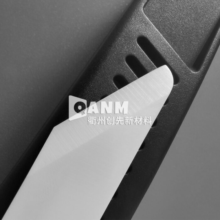 Ceramic scraping, deburring, trimming, chamfering, blade, aluminum, tin, metal injection molding, rubber material, product use, manual sharpening, cutting edge - Image 3