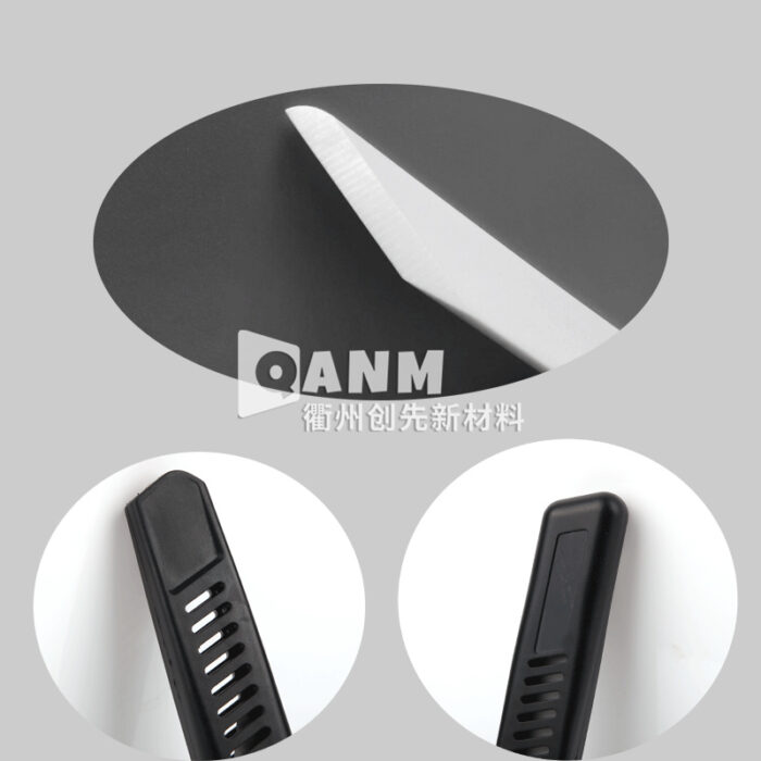 Ceramic scraping, deburring, trimming, chamfering, blade, aluminum, tin, metal injection molding, rubber material, product use, manual sharpening, cutting edge - Image 2
