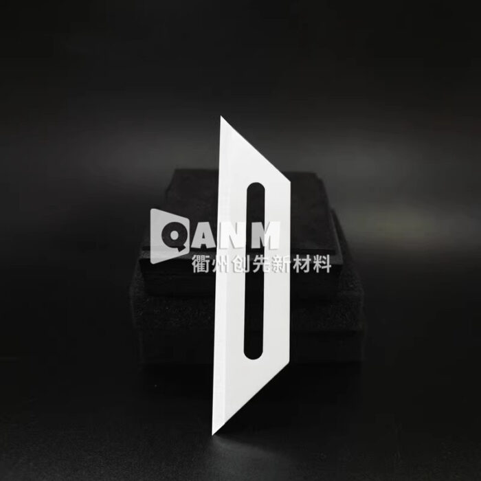 Ceramic labeling machine blade trapezoidal 88/108 * 72 * 19 * 1mm slitting machine blade anti-static, sharp and durable - Image 5