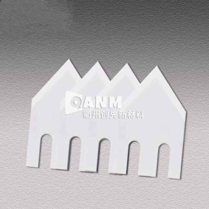 Ceramic blade with groove triangular blade bag cutting machine special manufacturer direct sales support customized blades - Image 3