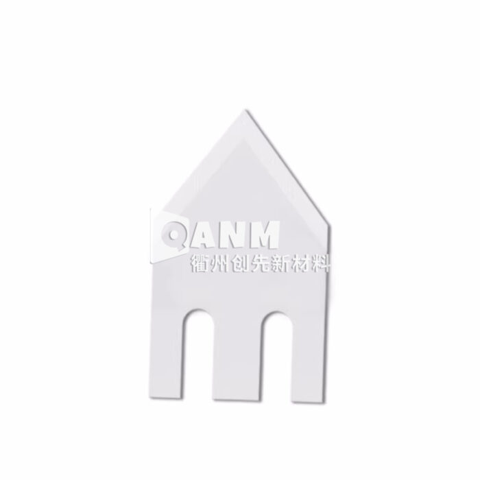 Ceramic blade with groove triangular blade bag cutting machine special manufacturer direct sales support customized blades - Image 4