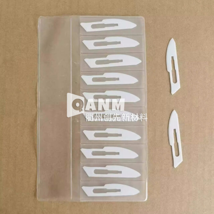 Ceramic surgical knife No. 23, insulated laboratory blade, non rusting art knife, industrial animal grafting carving knife - Image 3
