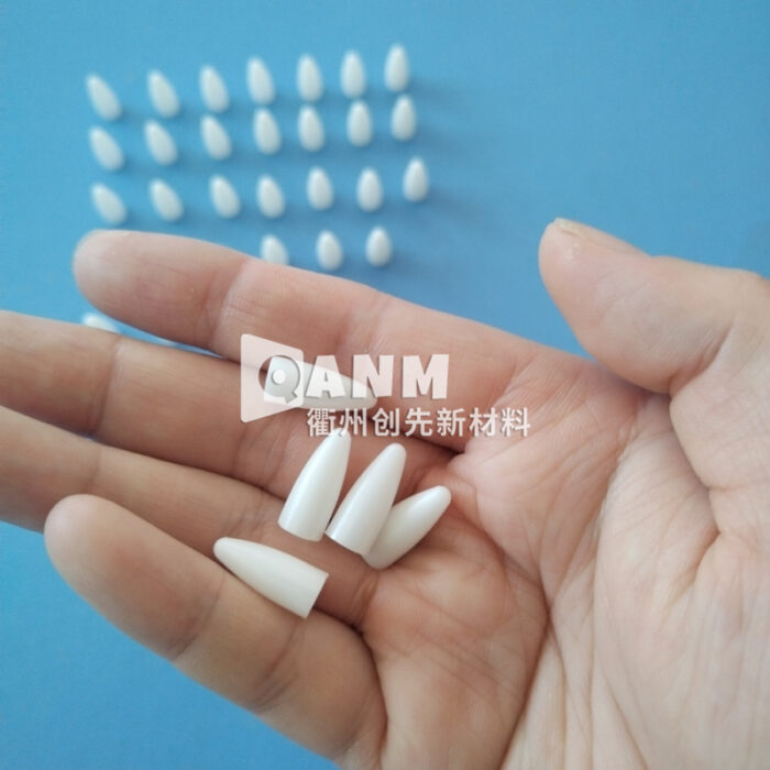 Zirconia nail polishing grinding head blank, rotary file, new corn head ceramic nail polishing head blank supply