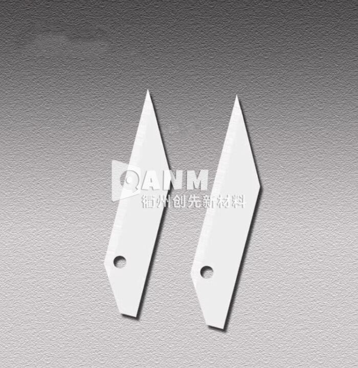 Zirconia ceramic cutting inflator blade, air column bag special blade, durable with holes, factory direct sales - Image 4