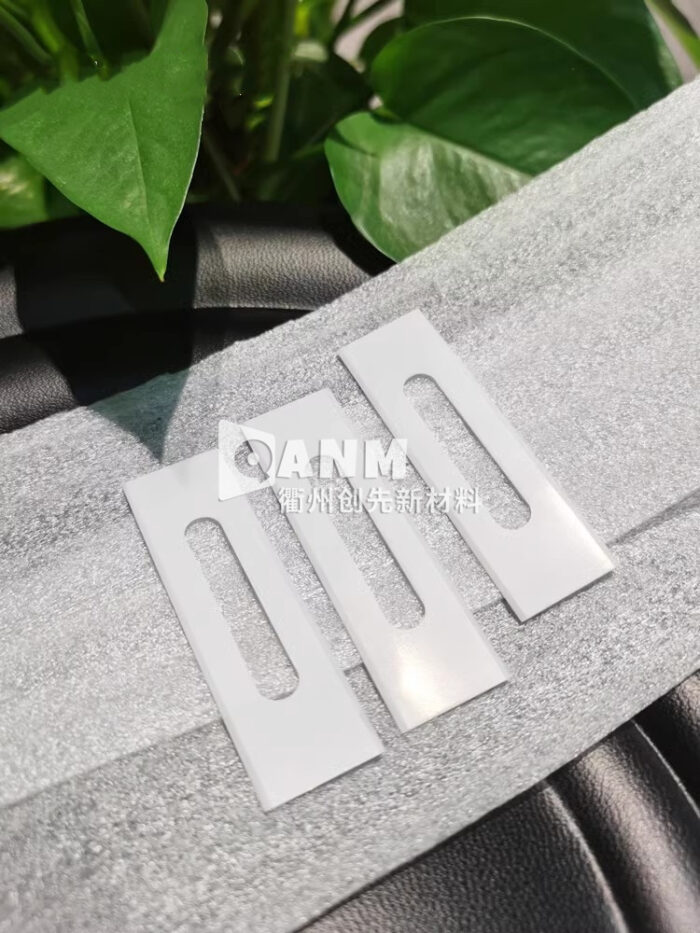 Zirconia ceramic waist hole blade, PVC film plastic synthetic fiber slitting blade, sharp and durable, factory direct sales - Image 4
