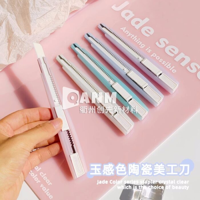 Art knife, handmade household account, ceramic blade, small unpacking and delivery knife, unboxing and cutting knife - Image 2